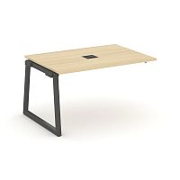 Style Project Проходной наб. элем. перег. стола SN-5T1.NSPRG-004 Акация Лорка/Металл Антрацит/Заглуш