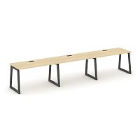 Style Project Рабочая станция 1 сторон. SN-5T1.ORS-051 Акация Лорка/Металл Антрацит/Заглушка Пластик