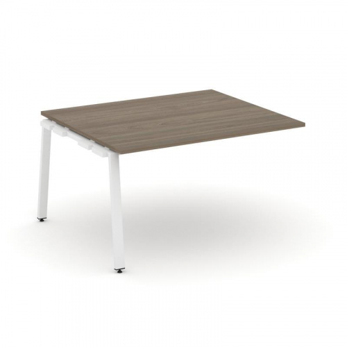 Style Project Проходной наб. элем. перег. стола SN-6A.NSPRG-033.3 Дуб Наварра/Металл Белый 1380*1180 фото 20