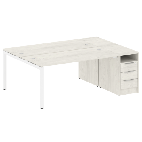 Бенч-система с тумбой на П-обр. м/к Metal System Quattro 50БП.РС-СТП-2.4 фото 4 Бенч-система с тумбой на П-обр. м/к Metal System Quattro 50БП.РС-СТП-2.4 фото 4