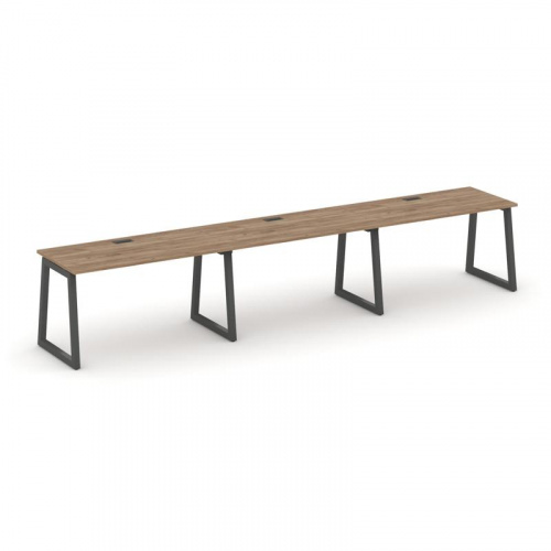 Style Project Рабочая станция 1 сторон. SN-5T1.ORS-054 Акация Лорка/Металл Антрацит/Заглушка Пластик фото 23