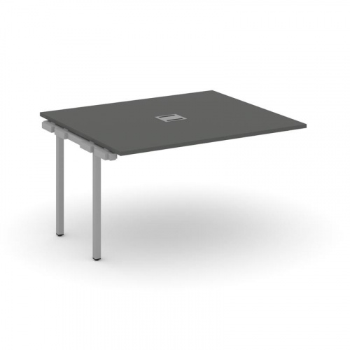 Style Project Проходной наб. элем. перег. стола SN-4P.NSPRG-032 Белый/Металл Антрацит 1180*1180*750 фото 2 Style Project Проходной наб. элем. перег. стола SN-4P.NSPRG-032 Белый/Металл Антрацит 1180*1180*750 фото 2