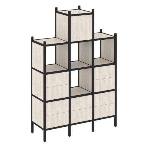 Стеллаж офисный прямой Loft VR.L-18 фото 5 Стеллаж офисный прямой Loft VR.L-18 фото 5