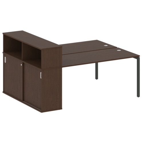 Бенч-система с шкафом-купе на П-обр. м/к Metal System Quattro 40БП.РС-СШК-2.4 фото 9 Бенч-система с шкафом-купе на П-обр. м/к Metal System Quattro 40БП.РС-СШК-2.4 фото 9