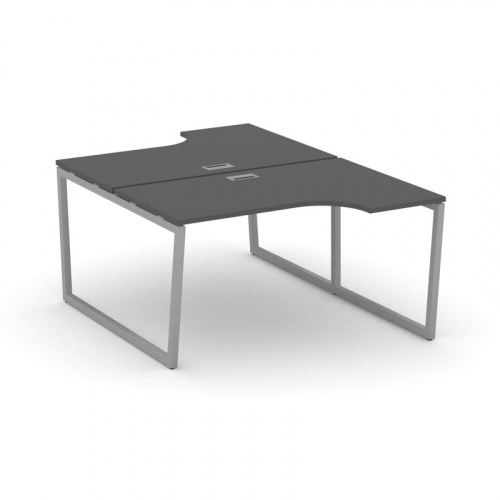 Style Project Рабочая станция эргоном. SN-4T2.DRPA-012 Акация Лорка/Металл Антрацит/Заглушка Пластик фото 17