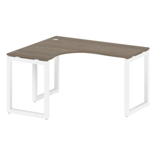 Стол криволинейный левый на О-обр. м/к Metal System Quattro 50БО.СА-3 (L) фото 3