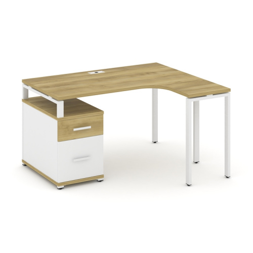 Стол эргономичный с опорной тумбой Concept CN.SA-302(R) фото 3