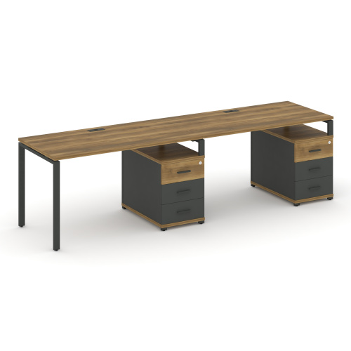 Бенч-система на 2 места с 2 опорными тумбами Concept CN.ORS-310