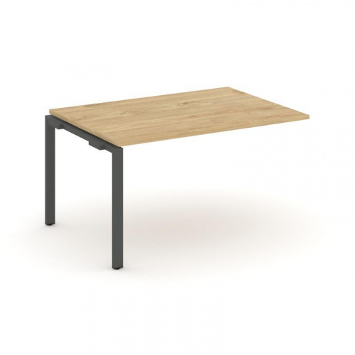 Style Project Проходной наб. элем. перег. стола SN-6P.NSPRG-001.3 Дуб Табак/Металл Белый 980*980*750 фото 7