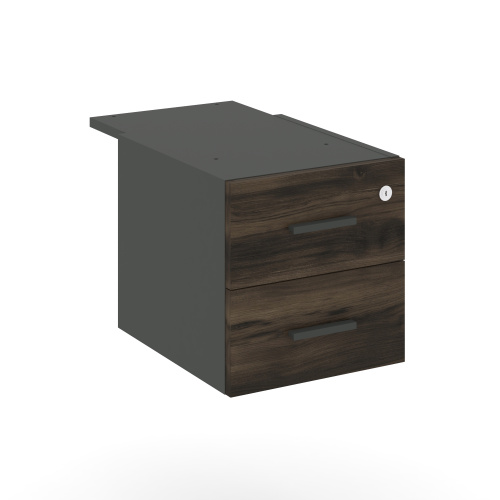 Тумба офисная с 2 ящиками Concept CN.PT-004 W фото 3