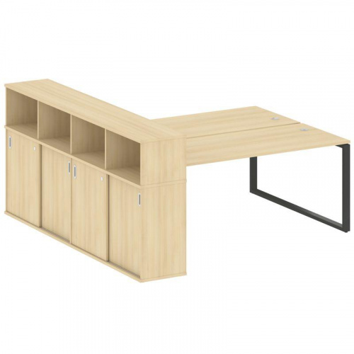 Бенч-система с шкафом-купе на О-обр. м/к Metal System БО.РС-СШК-4.5 фото 7