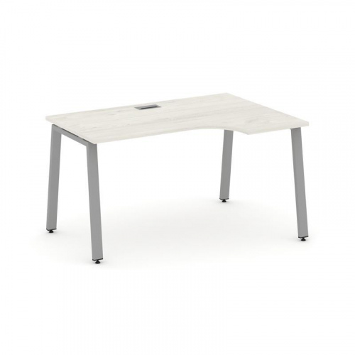 Style Project Стол рабочий эргоном. SN-6A.SPA-021(R) Белый/Металл Антрацит 1380*800/980*750 фото 13 Style Project Стол рабочий эргоном. SN-6A.SPA-021(R) Белый/Металл Антрацит 1380*800/980*750 фото 13