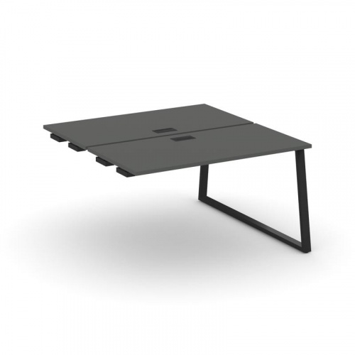 Style Project Стол-приставка к опор. элем. SN-6T1.DPRS-023 Акация Лорка/Металл Антрацит/Заглушка Пла фото 7