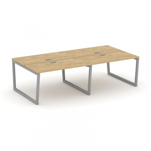 Style Project Рабочая станция 2-х сторон. SN-5T2.DRS-052 Акация Лорка/Металл Антрацит/Заглушка Пласт фото 2