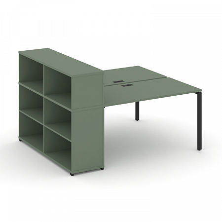 Бенч-система с опорным стеллажом с надставкой Concept CN.DRS-211