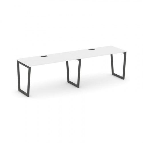 Style Project Рабочая станция 1 сторон. SN-4T2.ORS-023 Акация Лорка/Металл Антрацит/Заглушка Пластик фото 26