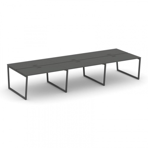 Style Project Рабочая станция 2-х сторон. SN-4T2.DRS-084 Акация Лорка/Металл Антрацит/Заглушка Пласт фото 27