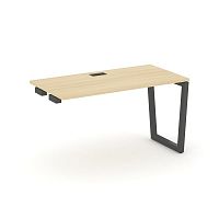 Style Project Стол-приставка к опор. элем. SN-5T2.OPRS-023 Акация Лорка/Металл Антрацит/Заглушка Пла