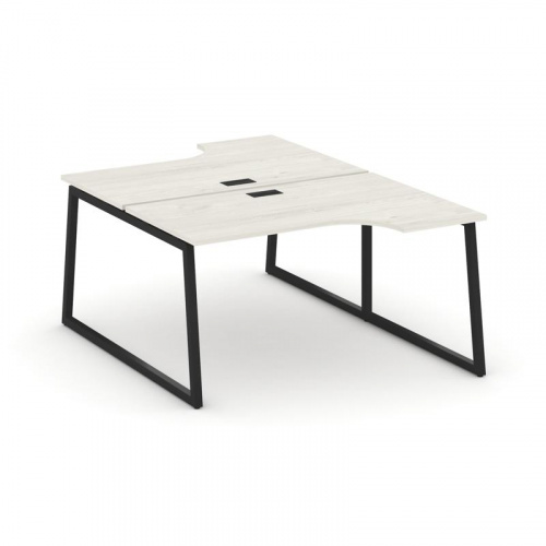 Style Project Рабочая станция эргоном. SN-4T1.DRPA-022 Акация Лорка/Металл Антрацит/Заглушка Пластик фото 6