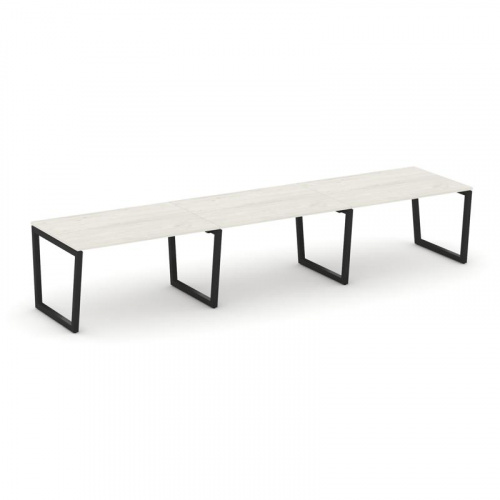 Style Project Стол переговорный SN-5T2.SPRG-021.3 Акация Лорка/Металл Антрацит 2940*980*750 фото 8