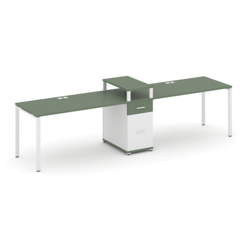 Бенч-система на 2 места с 1 опорной тумбой Concept CN.ORS-421 фото 5