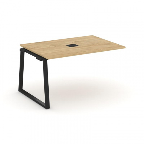 Style Project Проходной наб. элем. перег. стола SN-6T1.NSPRG-004 Акация Лорка/Металл Антрацит/Заглуш