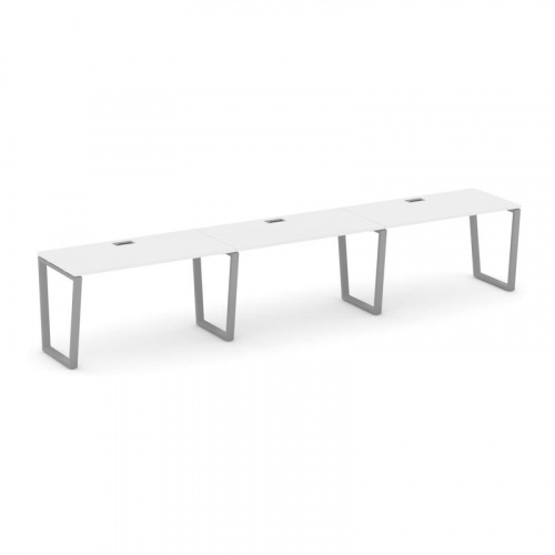 Style Project Рабочая станция 1 сторон. SN-6T2.ORS-042 Акация Лорка/Металл Антрацит/Заглушка Пластик фото 16