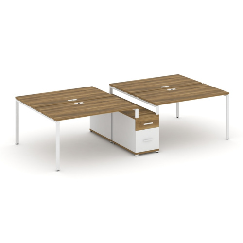 Бенч-система на 4 места с опорной тумбой Concept CN.DRS-315 фото 8 Бенч-система на 4 места с опорной тумбой Concept CN.DRS-315 фото 8