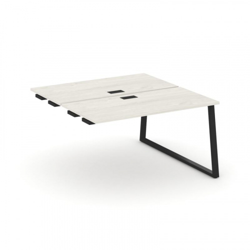 Style Project Стол-приставка к опор. элем. SN-6T1.DPRS-023 Акация Лорка/Металл Антрацит/Заглушка Пла фото 4