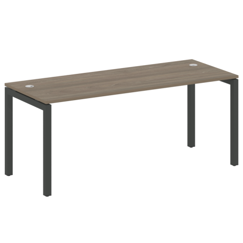 Стол офисный на П-обр. м/к Metal System Quattro 50БП.СП-5