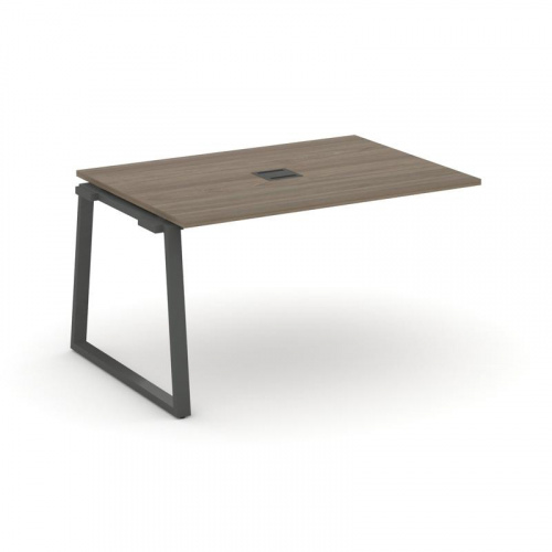 Style Project Проходной наб. элем. перег. стола SN-6T1.NSPRG-004 Акация Лорка/Металл Антрацит/Заглуш фото 25