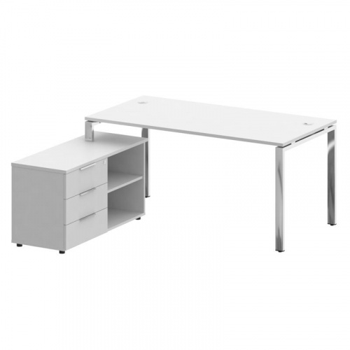 Стол руководителя с тумбой Metal System Direct БГ.СРТ-4.8 (L) фото 3