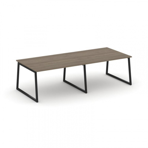 Style Project Стол переговорный SN-4T1.SPRG-043.3 Акация Лорка/Металл Антрацит 2760*1180*750 фото 7 Style Project Стол переговорный SN-4T1.SPRG-043.3 Акация Лорка/Металл Антрацит 2760*1180*750 фото 7