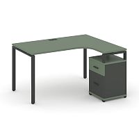 Стол эргономичный с опорной тумбой Concept CN.SA-308(R)