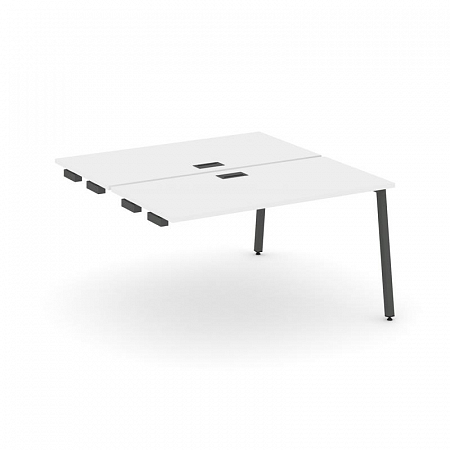 Style Project Стол-приставка к опор. элем. SN-4A.DPRS-024 Белый/Металл Антрацит 1580*1632*750
