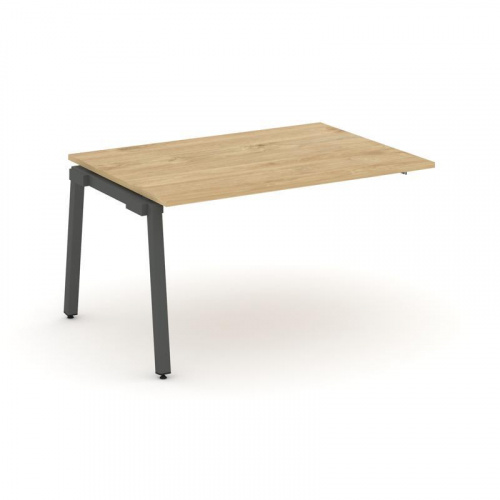 Style Project Проходной наб. элем. перег. стола SN-5A.NSPRG-003.3 Белый/Металл Антрацит 1380*980*750 фото 2