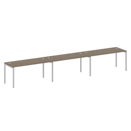 Бенч-система на 3 места на П-обр. м/к Metal System Quattro 40БП.СМ-3.4  фото 3