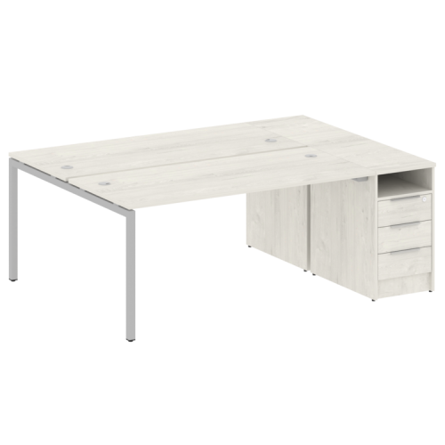 Бенч-система с тумбой на П-обр. м/к Metal System Quattro 40БП.РС-СТП-2.4 фото 6 Бенч-система с тумбой на П-обр. м/к Metal System Quattro 40БП.РС-СТП-2.4 фото 6