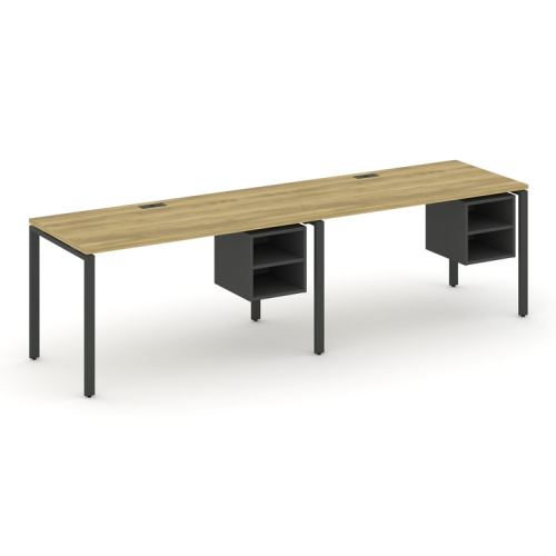 Бенч-система на 2 места с подвесными тумбами Concept CN.ORS-107 фото 3