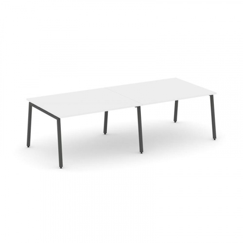 Style Project Стол переговорный SN-4A.SPRG-042.3 Белый/Металл Антрацит 2360*1180*750 фото 28