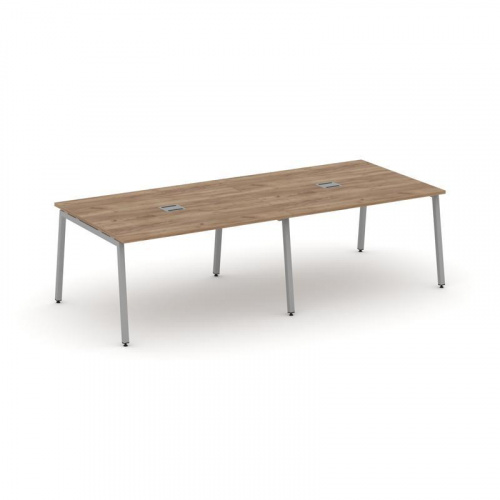 Style Project Стол переговорный SN-4A.SPRG-042 Белый/Металл Антрацит 2360*1180*750 фото 11