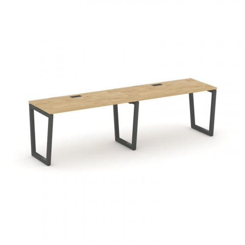 Style Project Рабочая станция 1 сторон. SN-5T2.ORS-023 Акация Лорка/Металл Антрацит/Заглушка Пластик фото 22