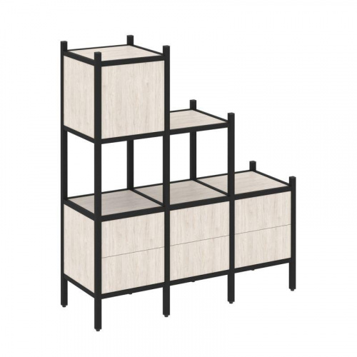 Стеллаж офисный прямой Loft VR.L-12 фото 5 Стеллаж офисный прямой Loft VR.L-12 фото 5