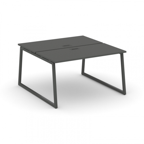 Style Project Рабочая станция 2-х сторон. SN-4T1.DRS-001 Акация Лорка/Металл Антрацит/Заглушка Пласт фото 14