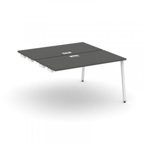 Style Project Стол-приставка к опор. элем. SN-4A.DPRS-004 Дуб Табак/Металл Белый 1580*1232*750 фото 27