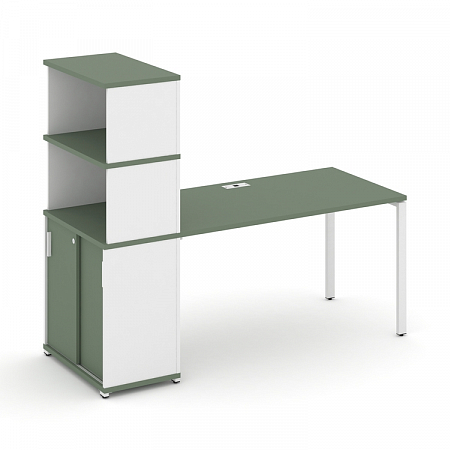 Стол офисный с опорным шкафом-купе Concept CN.SP-241