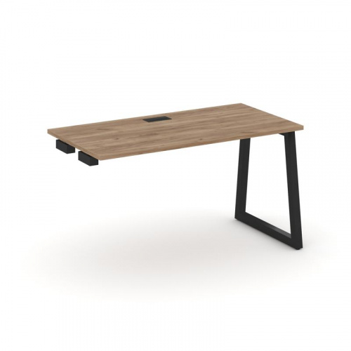 Style Project Стол-приставка к опор. элем. SN-5T1.OPRS-012 Акация Лорка/Металл Антрацит/Заглушка Пла фото 5