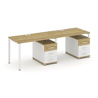 Бенч-система на 2 места с 2 опорными тумбами Concept CN.ORS-310