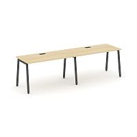 Style Project Рабочая станция 1 сторон. SN-4A.ORS-001 Акация Лорка/Металл Антрацит 1960*600*750