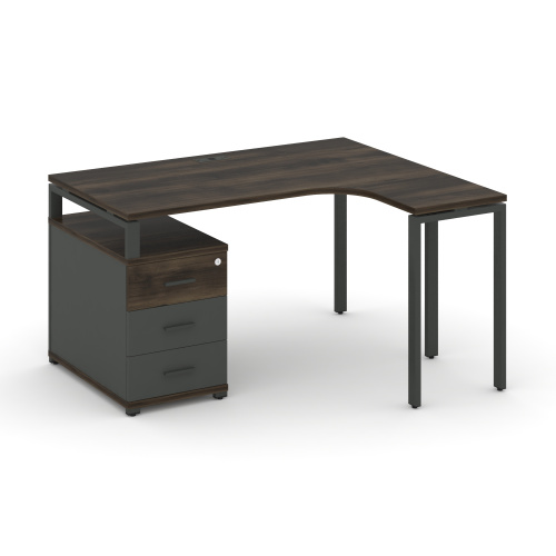 Стол эргономичный с опорной тумбой Concept CN.SA-303(R) Стол эргономичный с опорной тумбой Concept CN.SA-303(R)